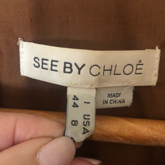 See By Chloe leather jacket. EUC - Picture 16 of 16